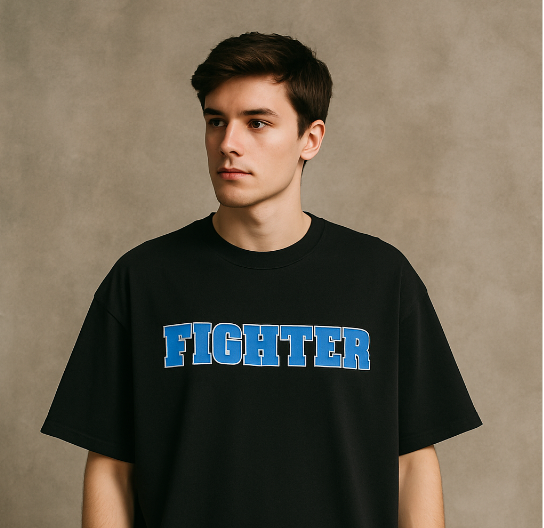 FIGHTER Anime Graphic Tee