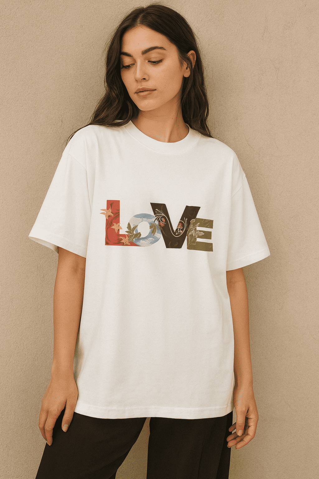The Botanical Love Boxy Tee